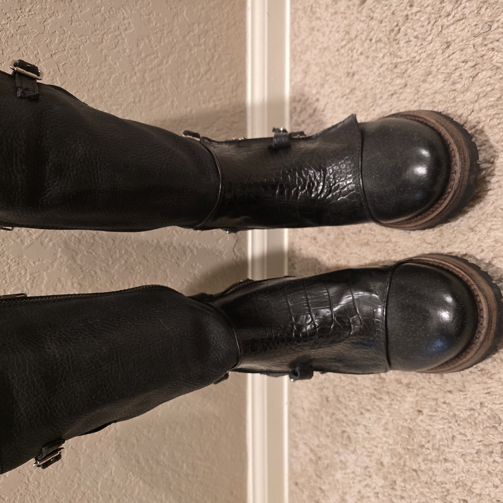 Freebird by Steven Black Ankle Booties Rugged Sole